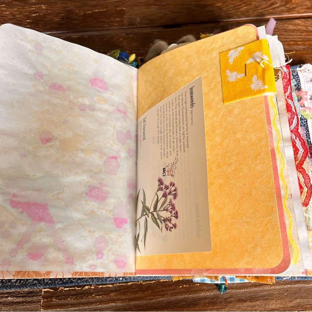 Junk Journal Vintage Cottagecore Country Granny Floral Flowers Decorated 3 Sig - Picture 9 of 16